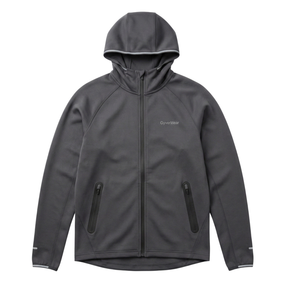 Technical Zip Up Hoodie