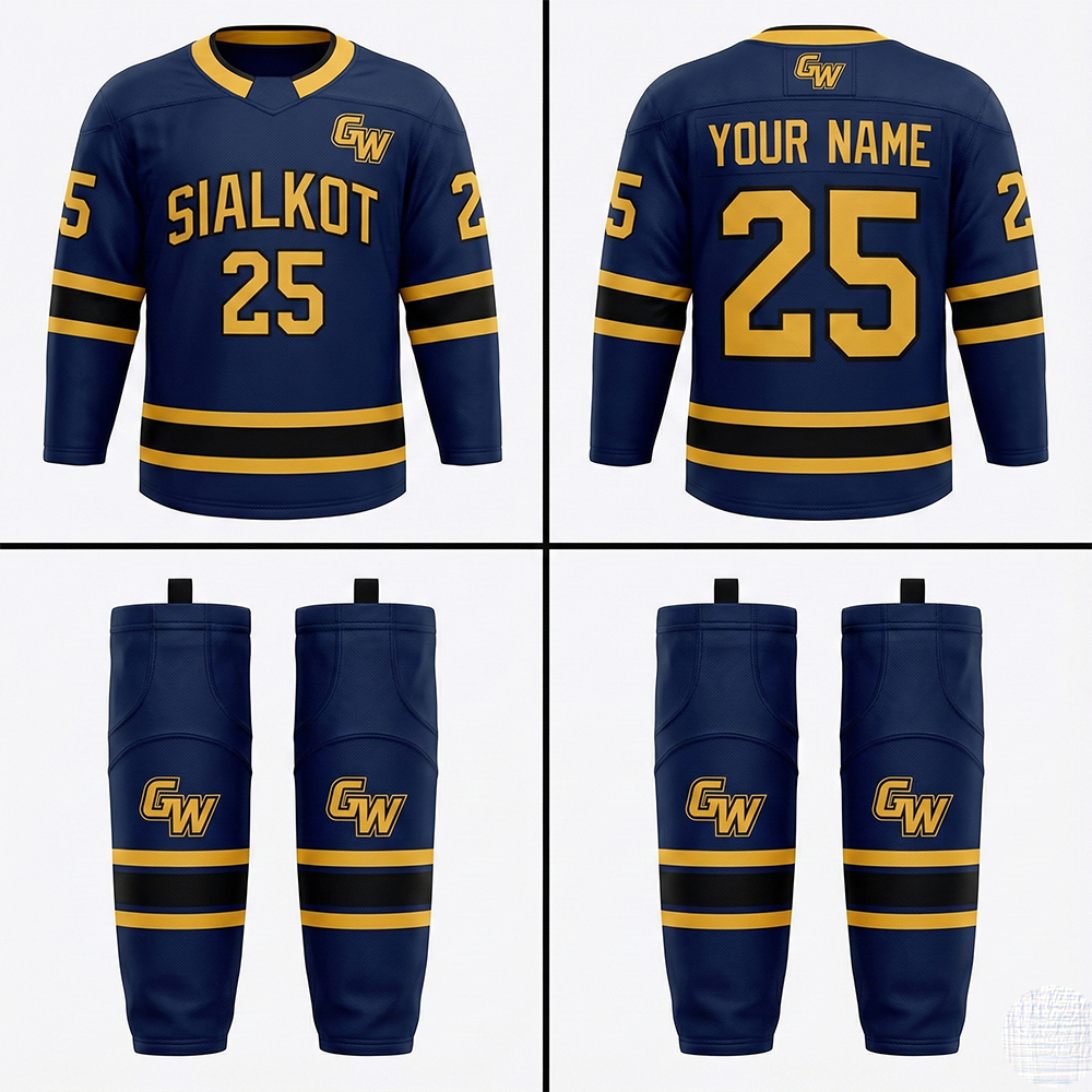 Ice Hockey Uniform Front View