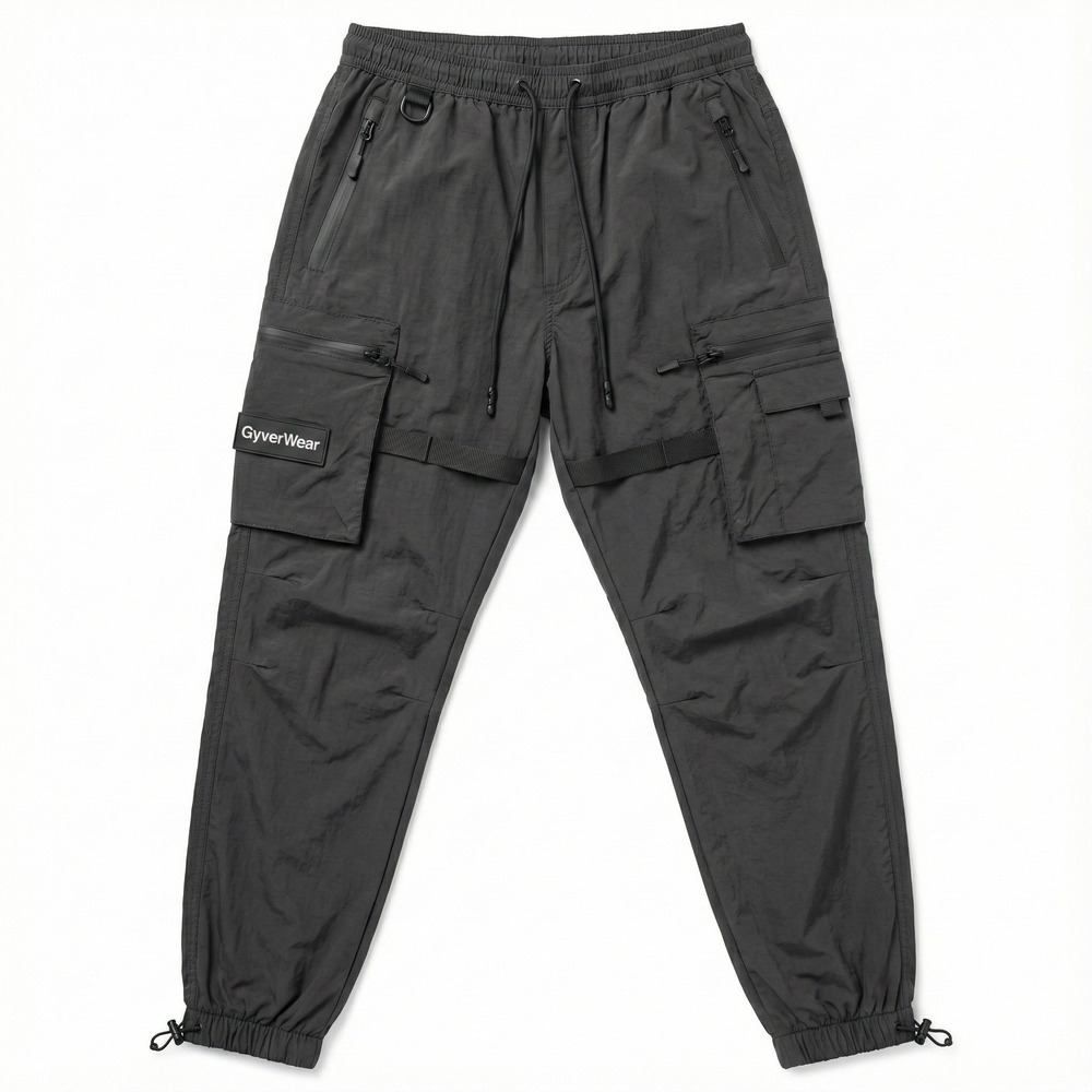 Technical Nylon Cargo Pants