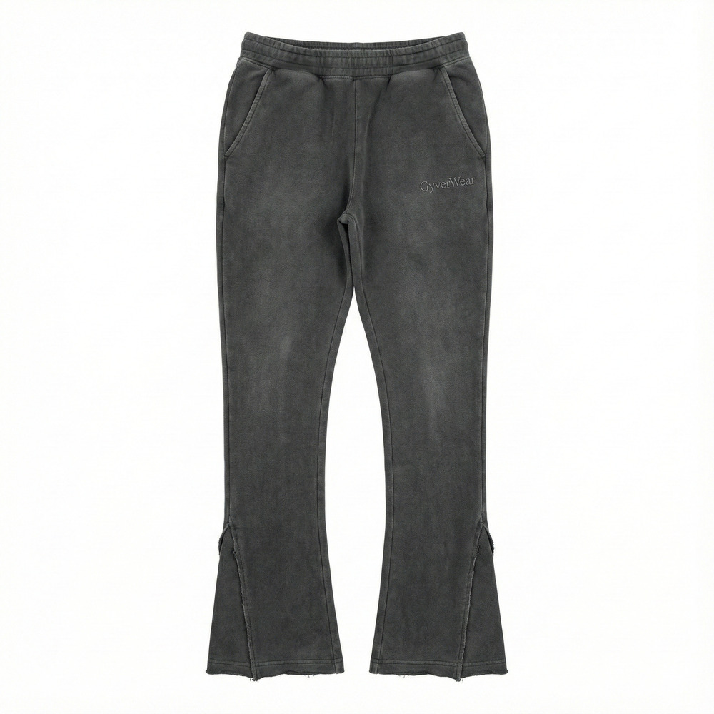 Split Hem Flared Jogger