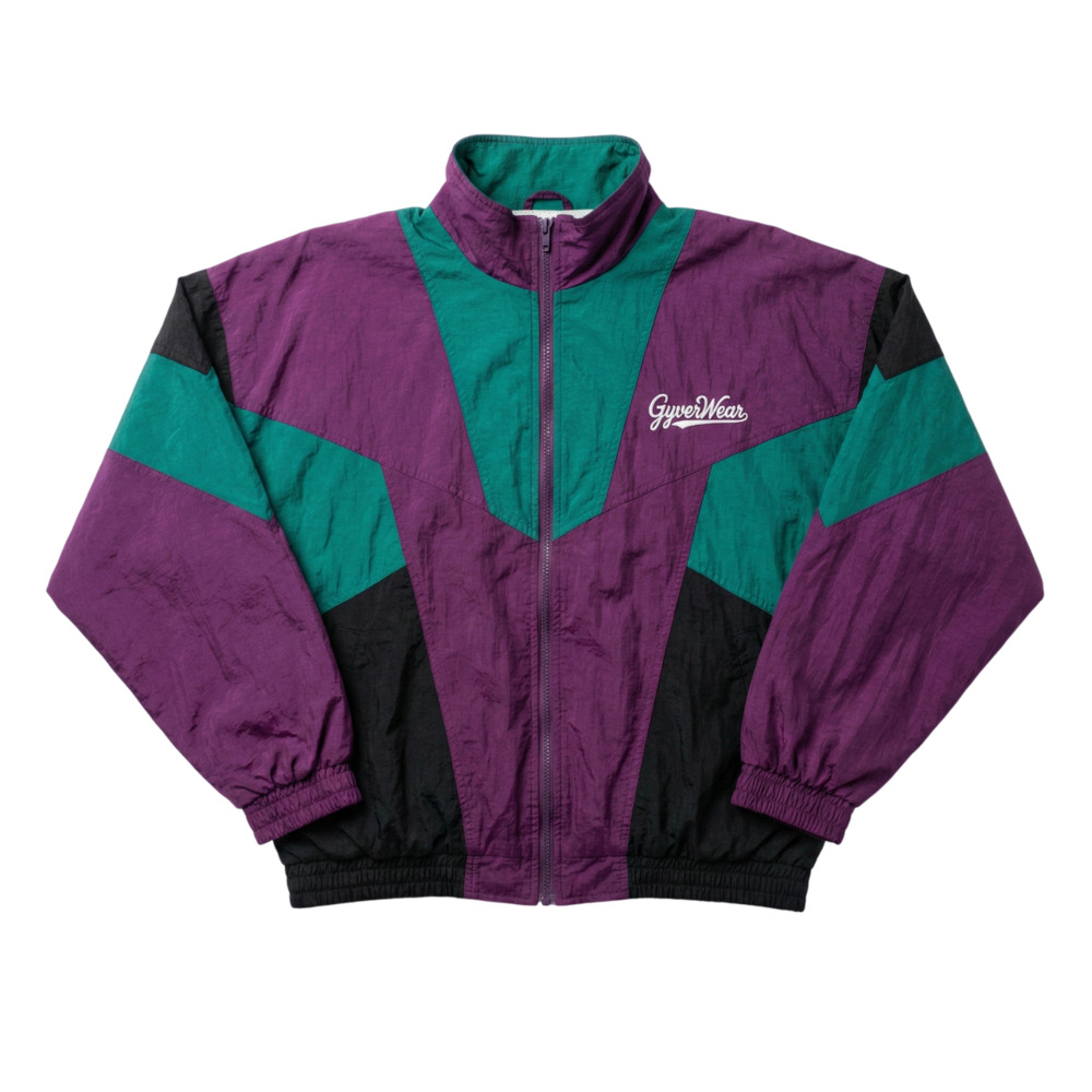Retro Color Block Windbreaker